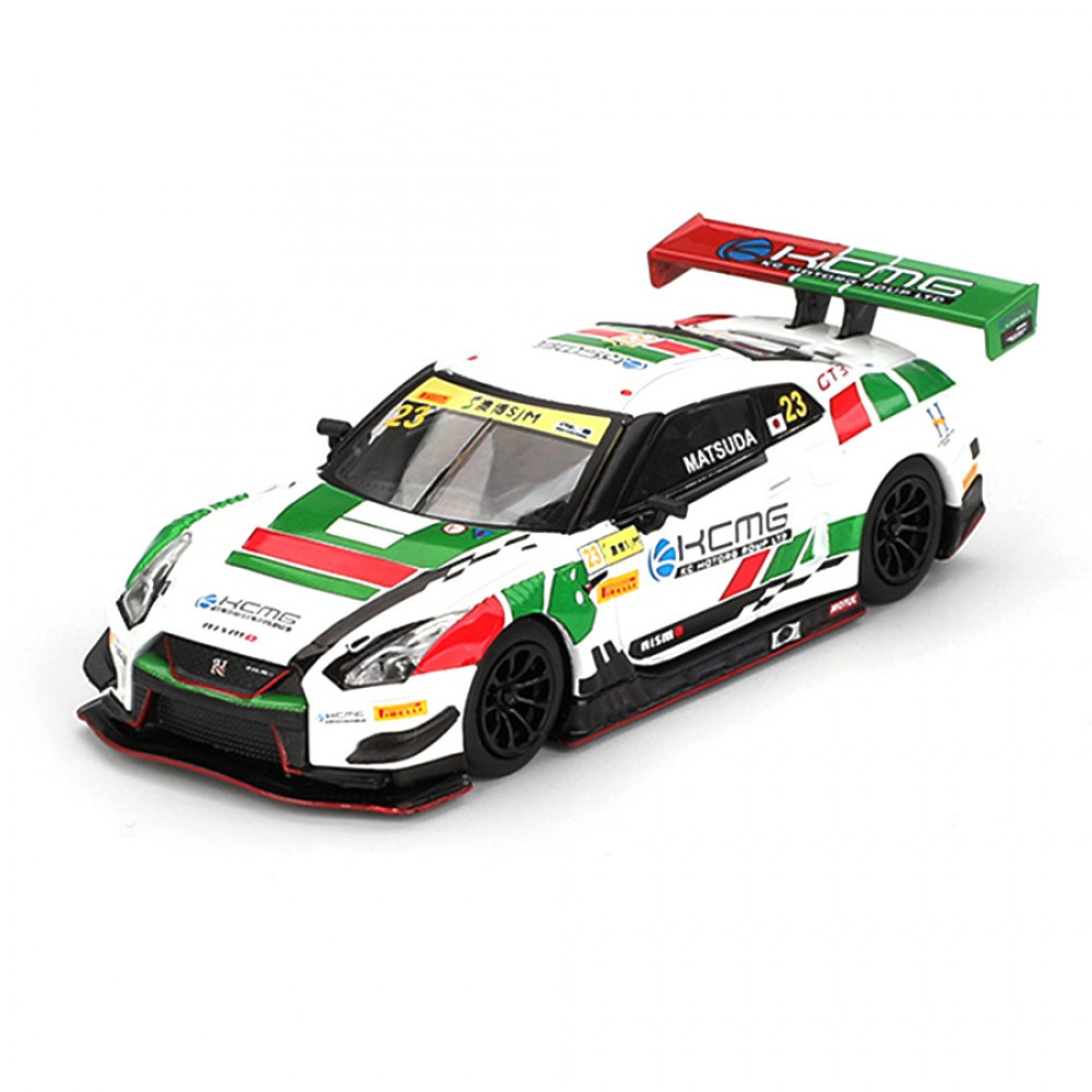 Mini GT 1/64 Nissan GT-R NISMO GT3 #23 KCMG – Macau Cup Pistlerinin Hükümdarı