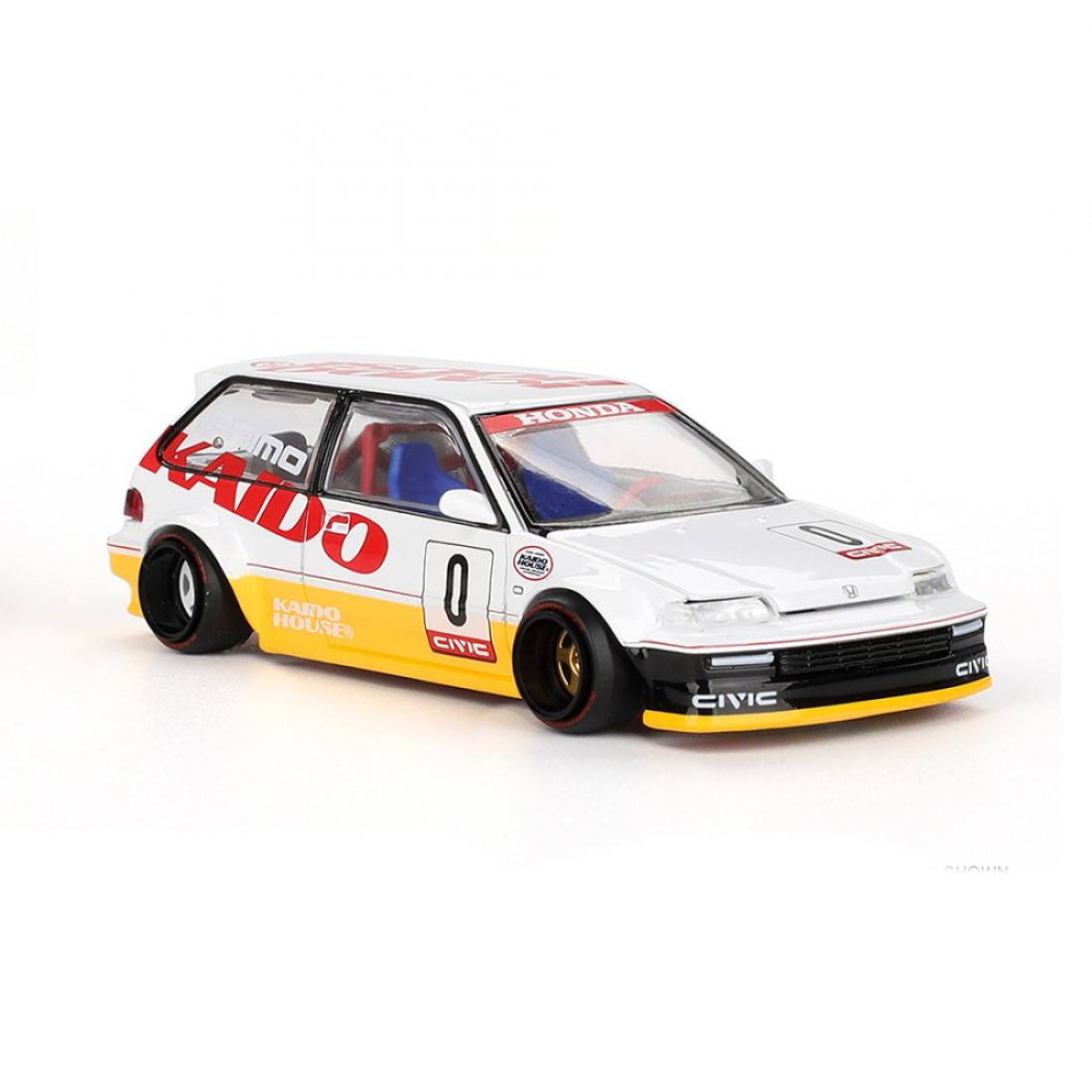 Mini GT x Kaido House 1/64 Civic EF Kanjo V1 – JDM Dünyasının Asi Ruhu