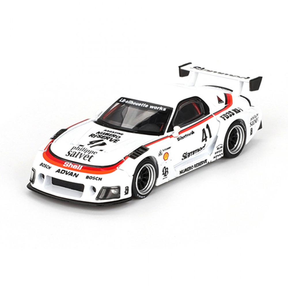 Mini GT 1/64 Mazda RX-7 LB-Super Silhouette #41 Numero Reserve – Pistlerin Vahşi Ruhu