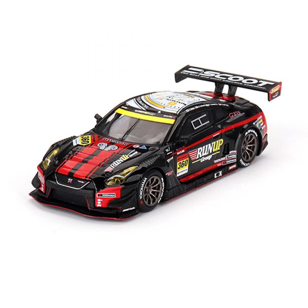 Mini GT 1/64 Nissan GT-R NISMO GT3 #360 RunUp Rivaux – 2023 Super GT Pistlerinin Gücü