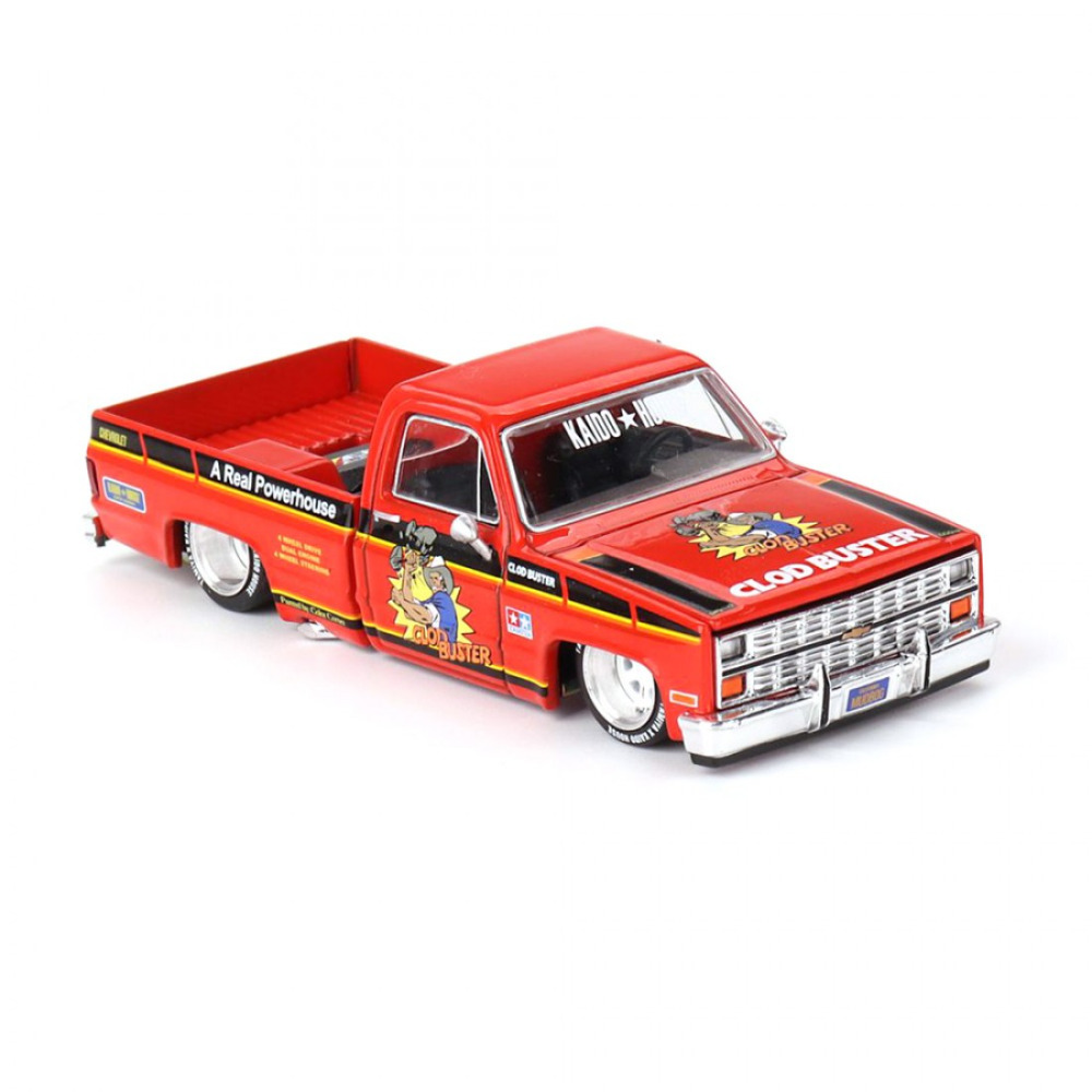 Mini GT x Kaido House 1/64 Chevrolet Silverado TAMIYA x KAIDO HOUSE Clod Buster – Devlerin Buluşması