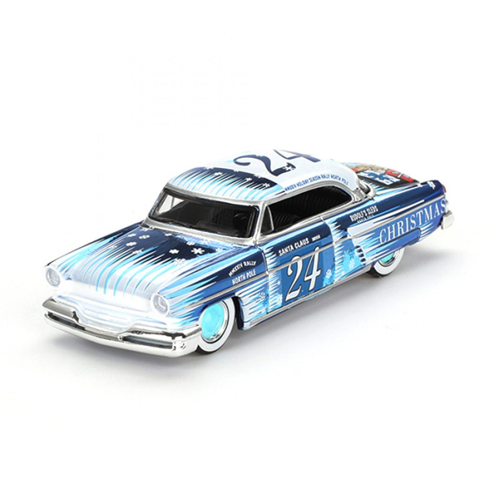 Mini GT 1/64 Lincoln Capri Christmas Hot Rod by Tim Sadchikov – 2024 Yılbaşı Özel Serisi