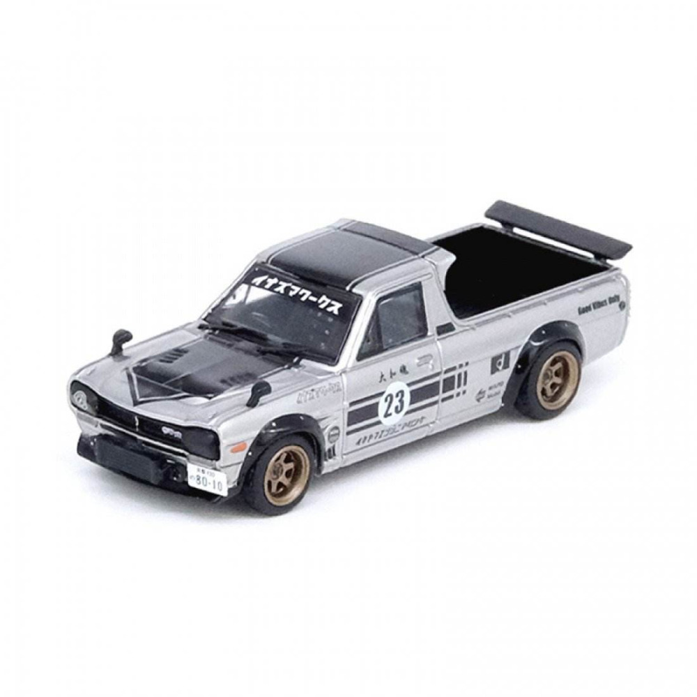 Inno64 1/64 Nissan Sunny Hakotora Pick-up Truck INAZUMA WORX – Retro ve Agresif Tasarımın Zirvesi