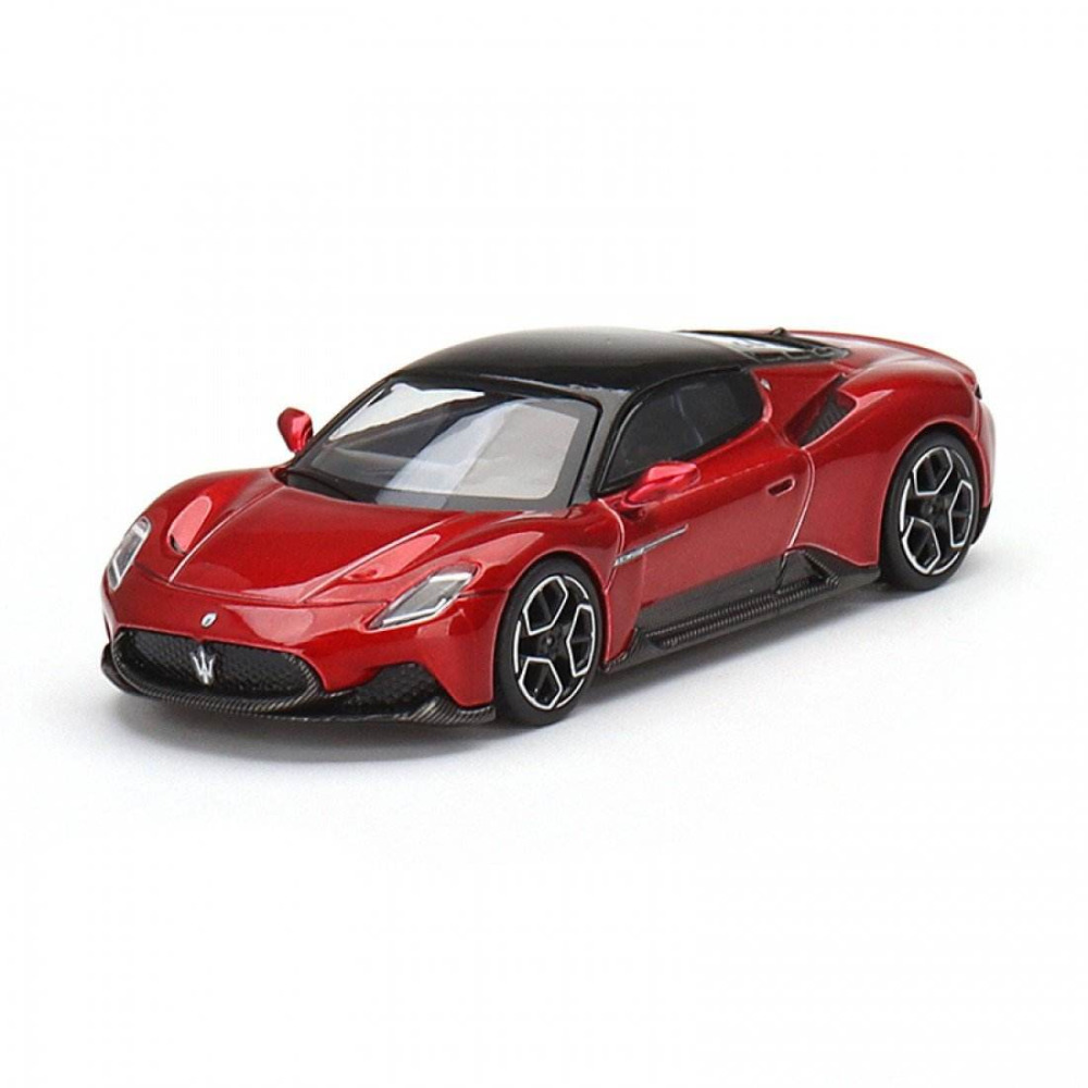 BBR Models 1/64 Maserati MC20 Rosso Vincente – İtalyan Mühendisliğinin Ateşli Yüzü