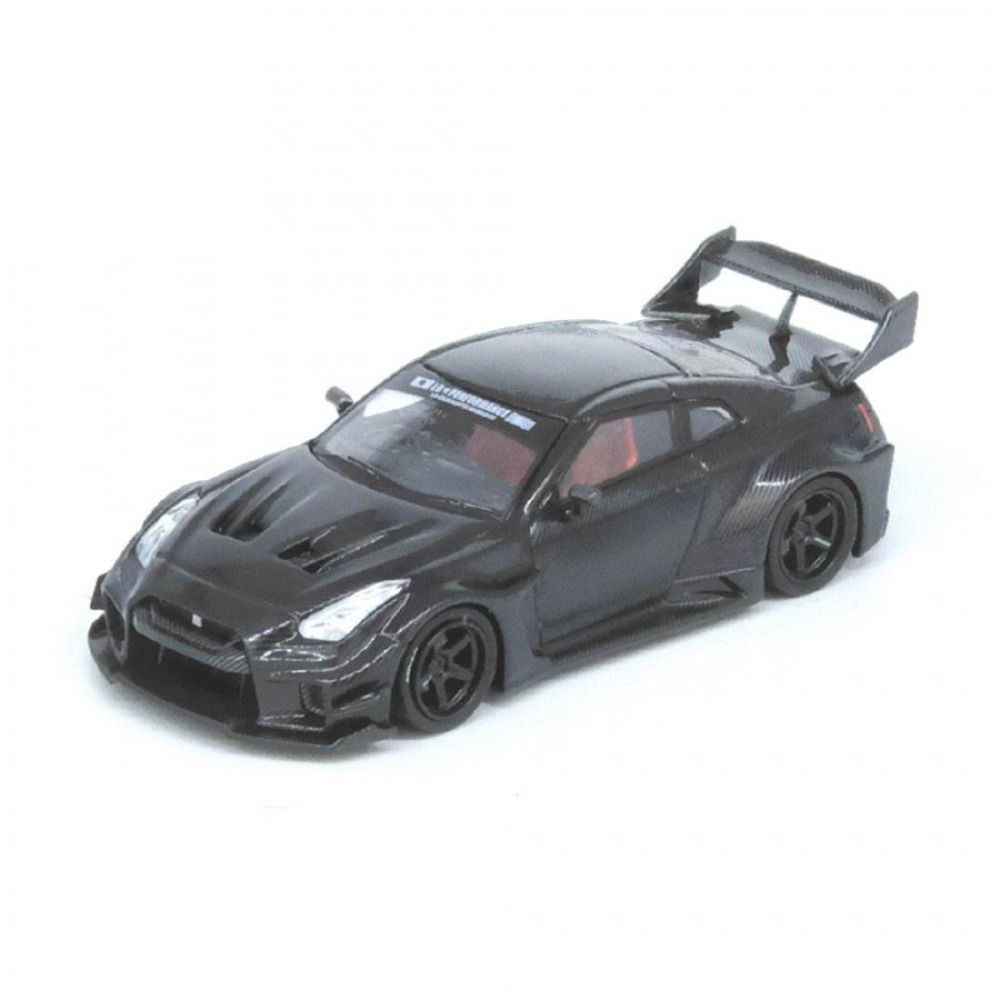 Inno64 1/64 Nissan GT-R R35 LBWK SUPER SILHOUETTE 35GT-RR Full Carbon – Karbon Fiber Estetiğinin Zirvesi