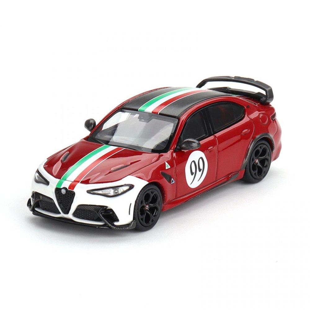 BBR Models 1/64 Alfa Romeo Giulia GTAm Rosso GTA #99 Centro Stile – İtalyan Tutkusunun Saf Hali
