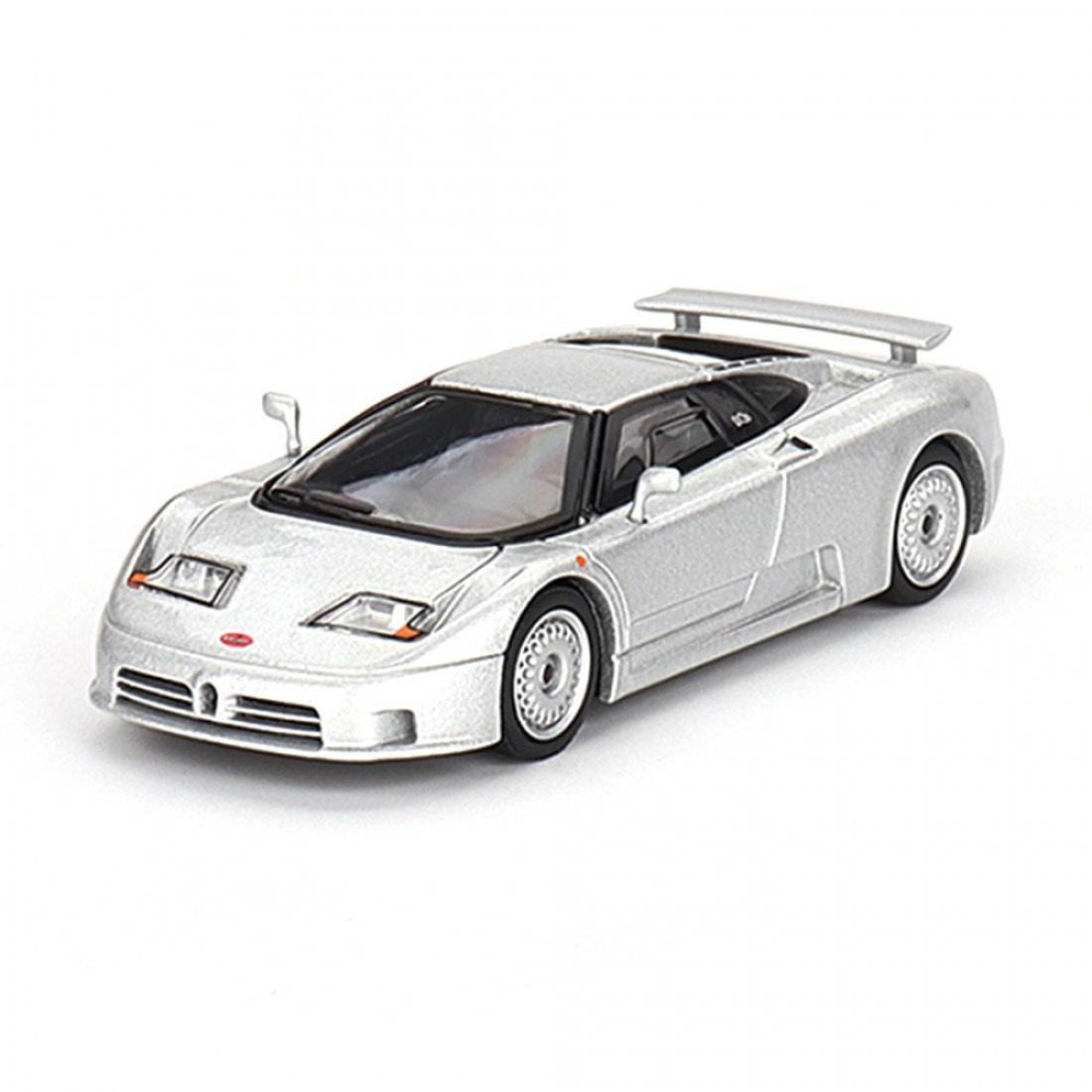 Mini GT 1/64 Bugatti EB110 GT Grigio Chiaro – 90'ların Aristokrat Süper Otomobili Diecast