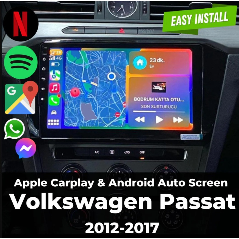 Volkswagen Passat Apple Carplay ve Android Upgrade Modül 2012-2017