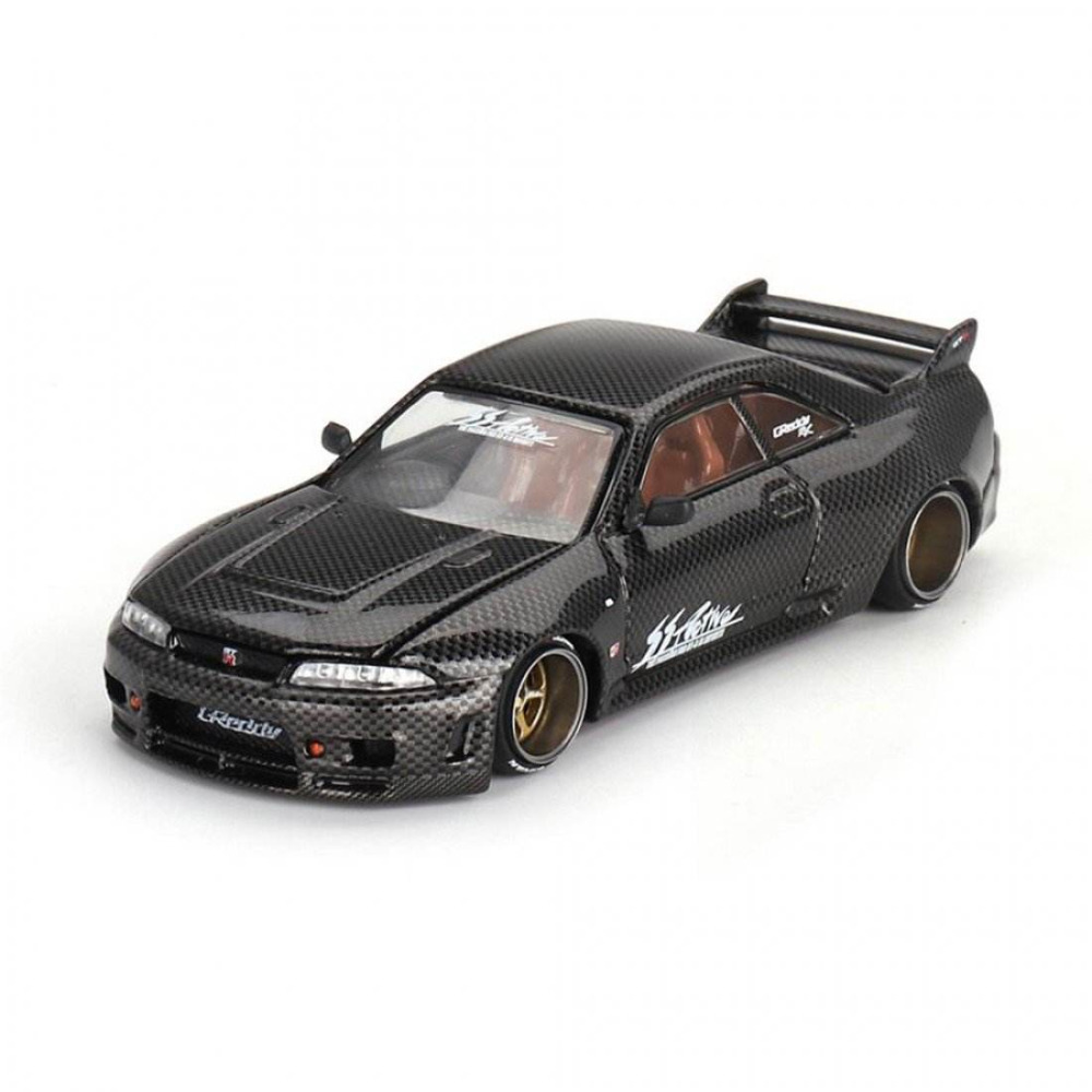 Mini GT x Kaido House 1/64 Nissan Skyline GT-R R33 Active Carbon R – Karbon Fiber Estetiği