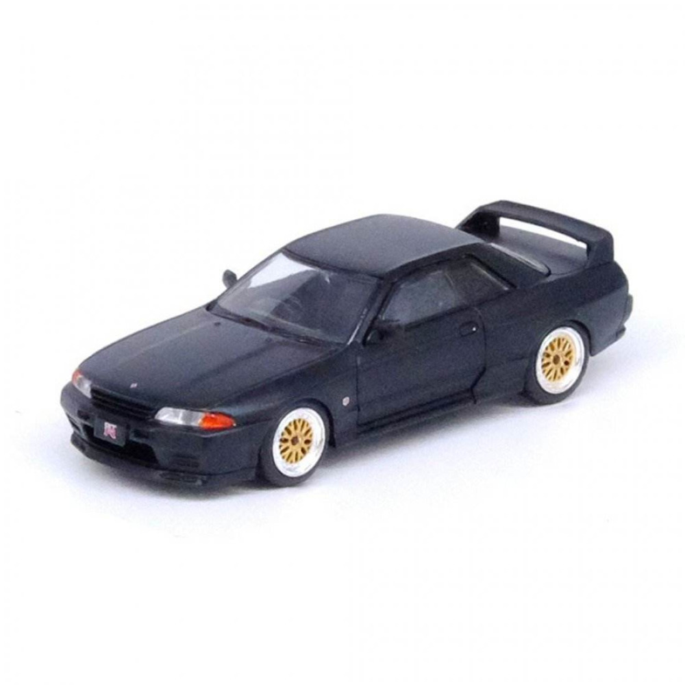 Inno64 1/64 Nissan Skyline GT-R R32 Matt Black – The Diecast Company Special Edition