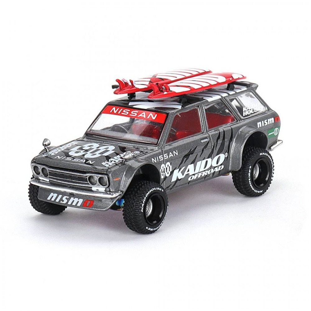 Mini GT x Kaido House 1/64 Datsun KAIDO 510 Wagon 4x4 Offroad V1 – Sınır Tanımayan Macera