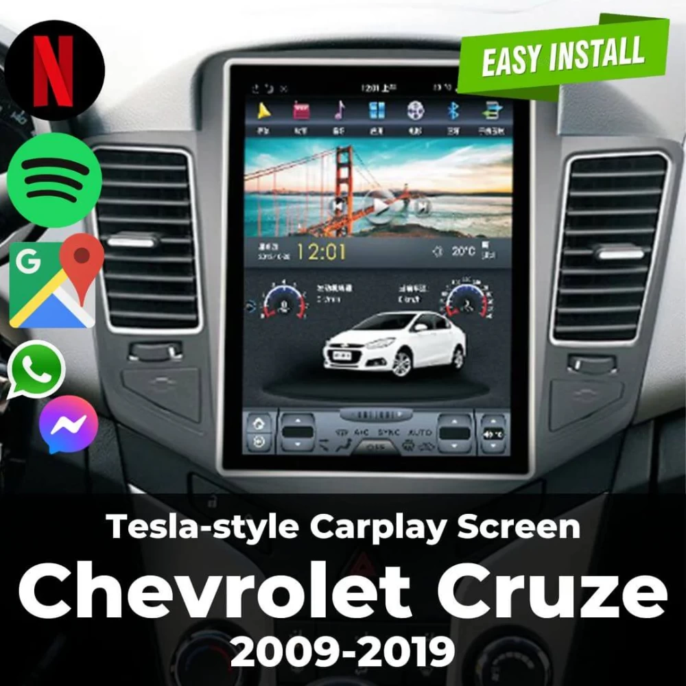 Chevrolet Cruze Tesla Ekran 2009-2019