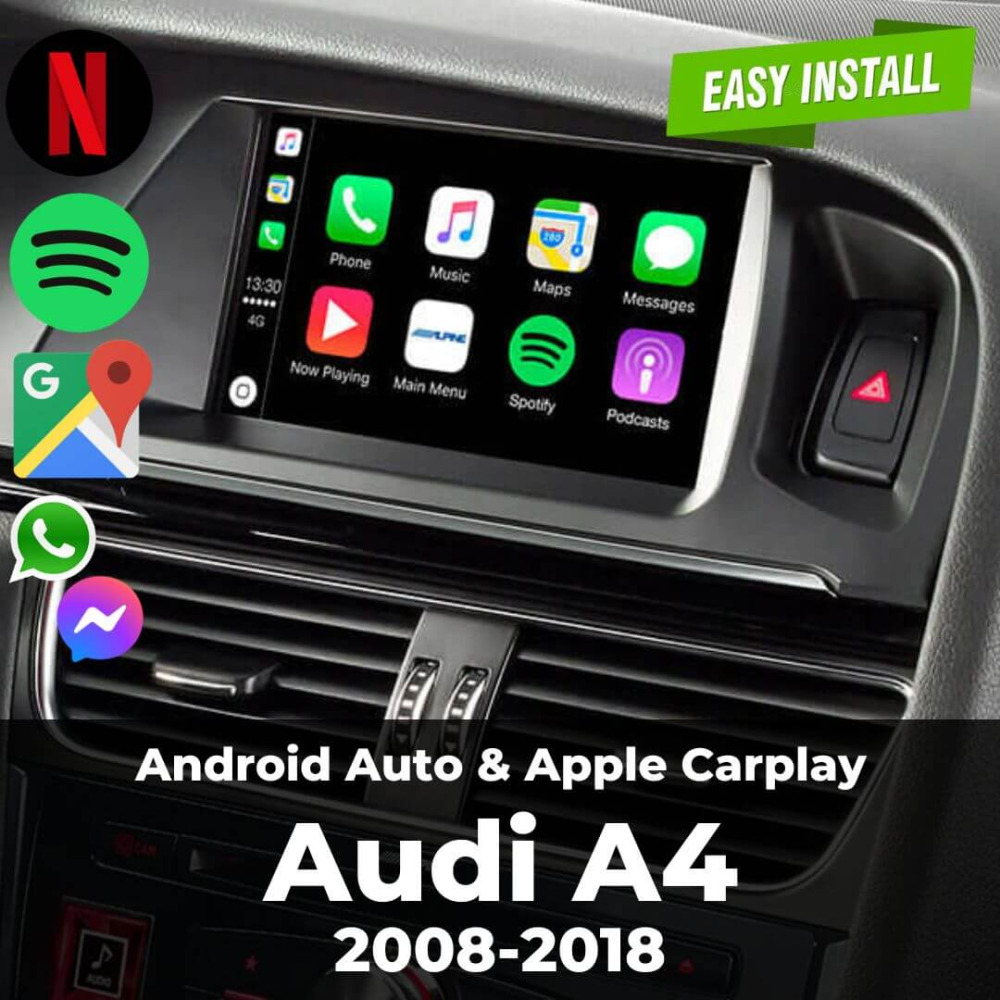 Audi A4 Apple Carplay ve Android Upgrade Modül 2008-2018