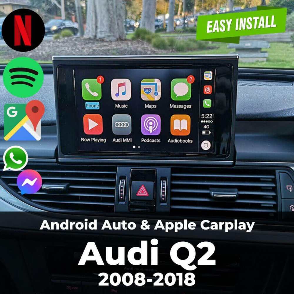 Audi Q2 Apple Carplay ve Android Upgrade Modül 2008-2018