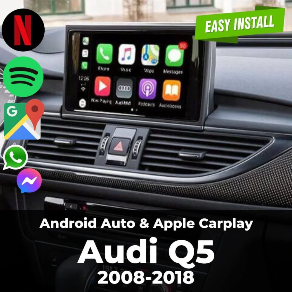 Audi Q5 Apple Carplay ve Android Upgrade Modül 2008-2018