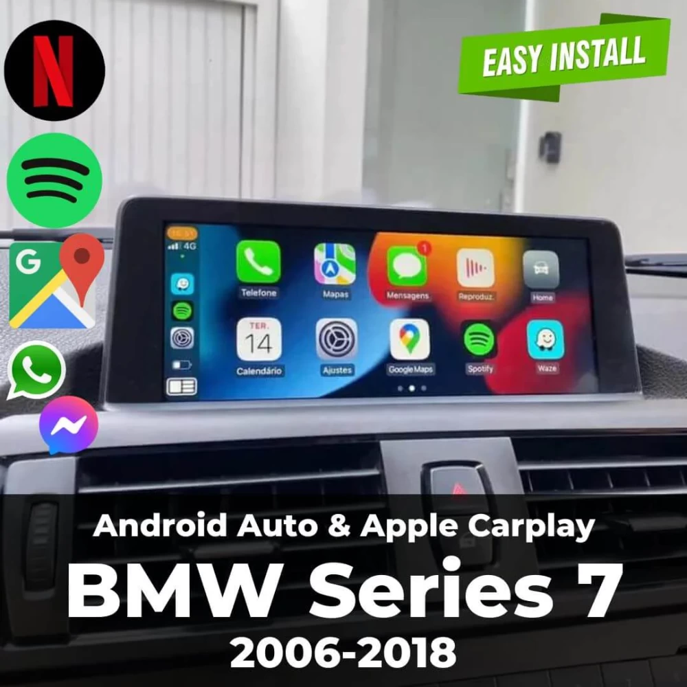 BMW 7 Serisi Apple Carplay ve Android Upgrade Modül 2009-2018