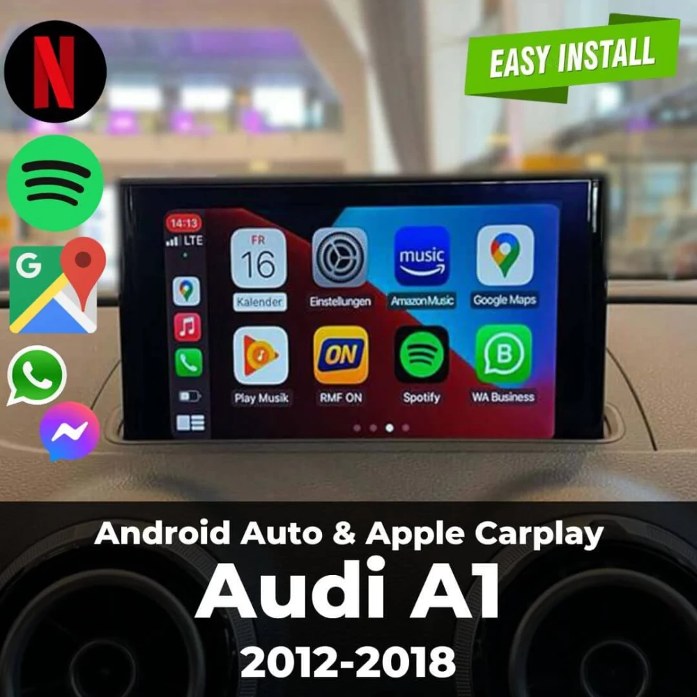 Audi A1 Apple Carplay ve Android Upgrade Modül 2012-2018