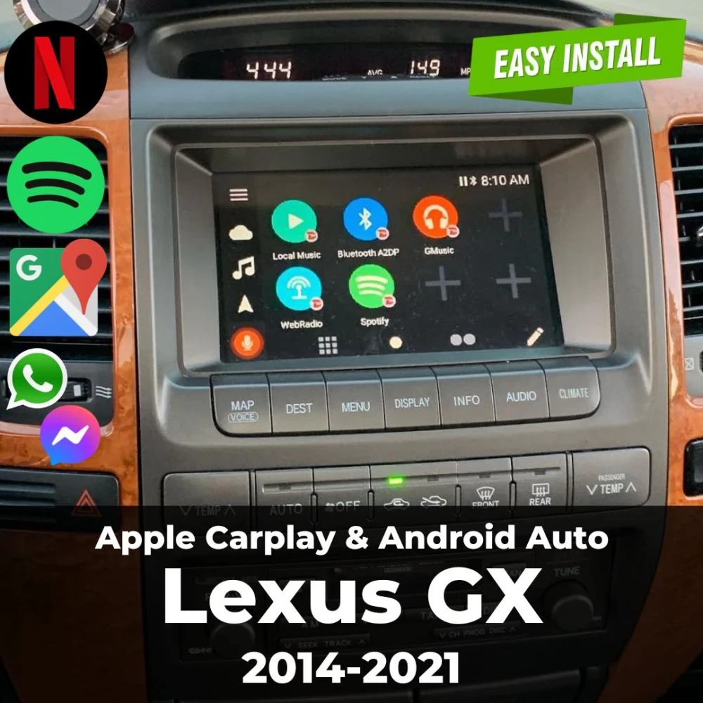 Lexus GX 460 Apple Carplay Upgrade Modül 2014-2021