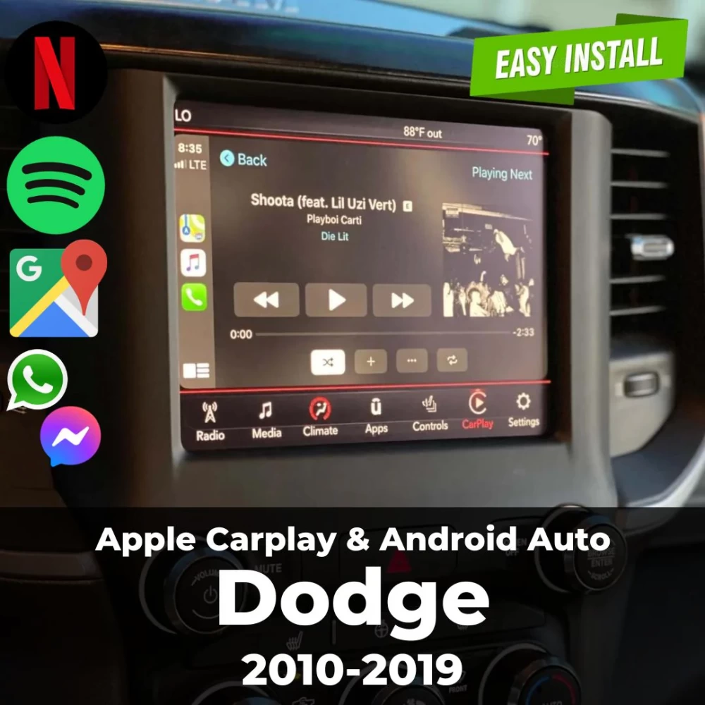 Dodge Apple Carplay ve Android Upgrade Modül 2010-2018