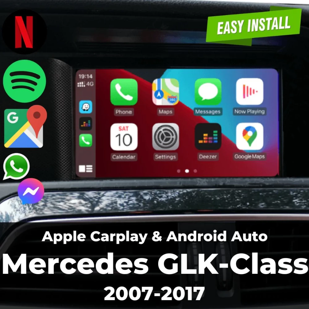 Mercedes Benz GLK Apple Carplay ve Android Upgrade Modül 2007-2017