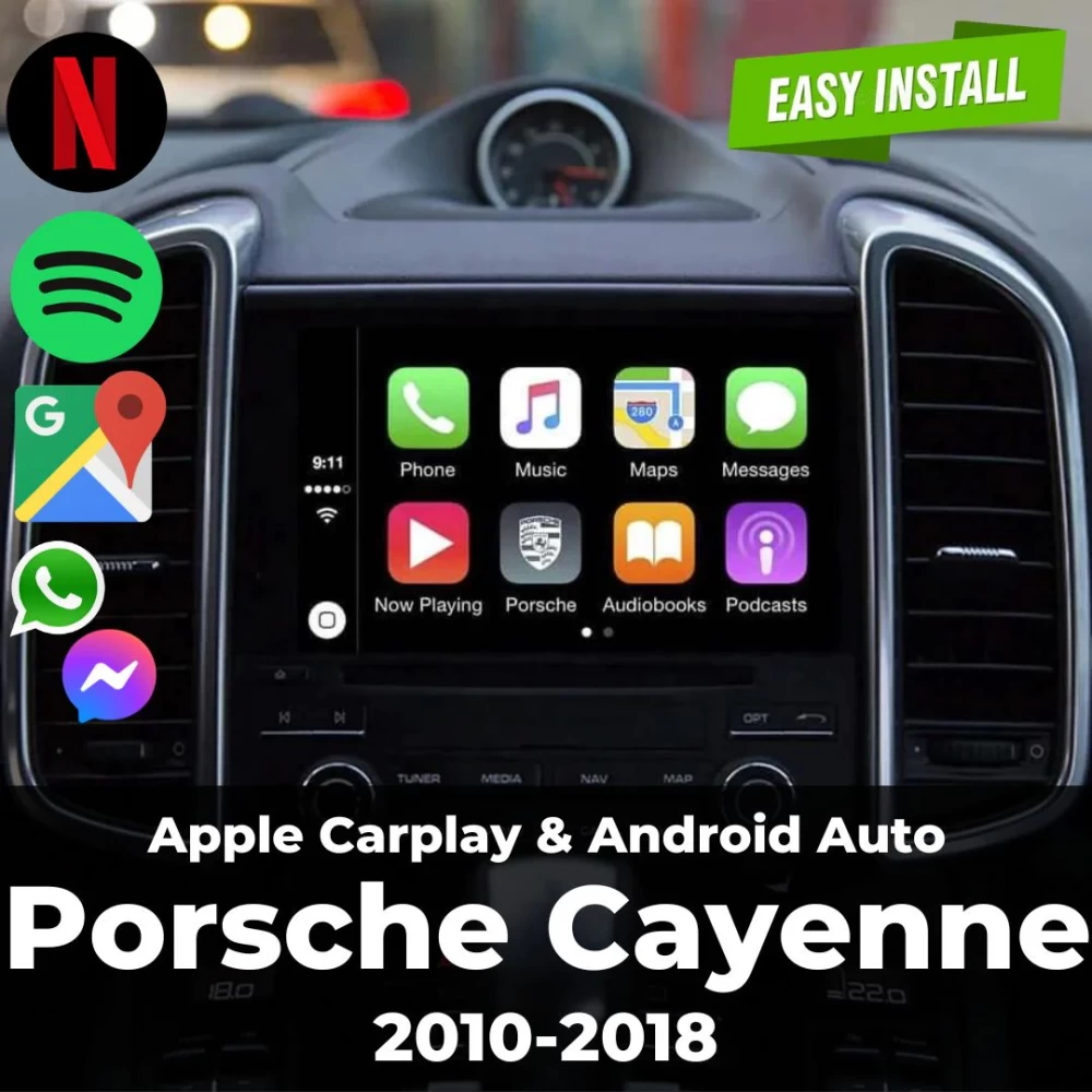 Porsche Cayenne Apple Carplay ve Android Upgrade Modül 2010-2018