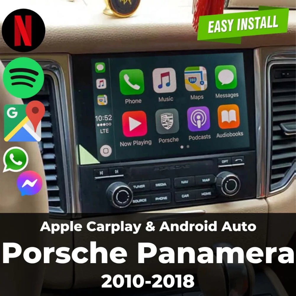 Porsche Panamera Apple Carplay ve Android Upgrade Modül 2010-2018