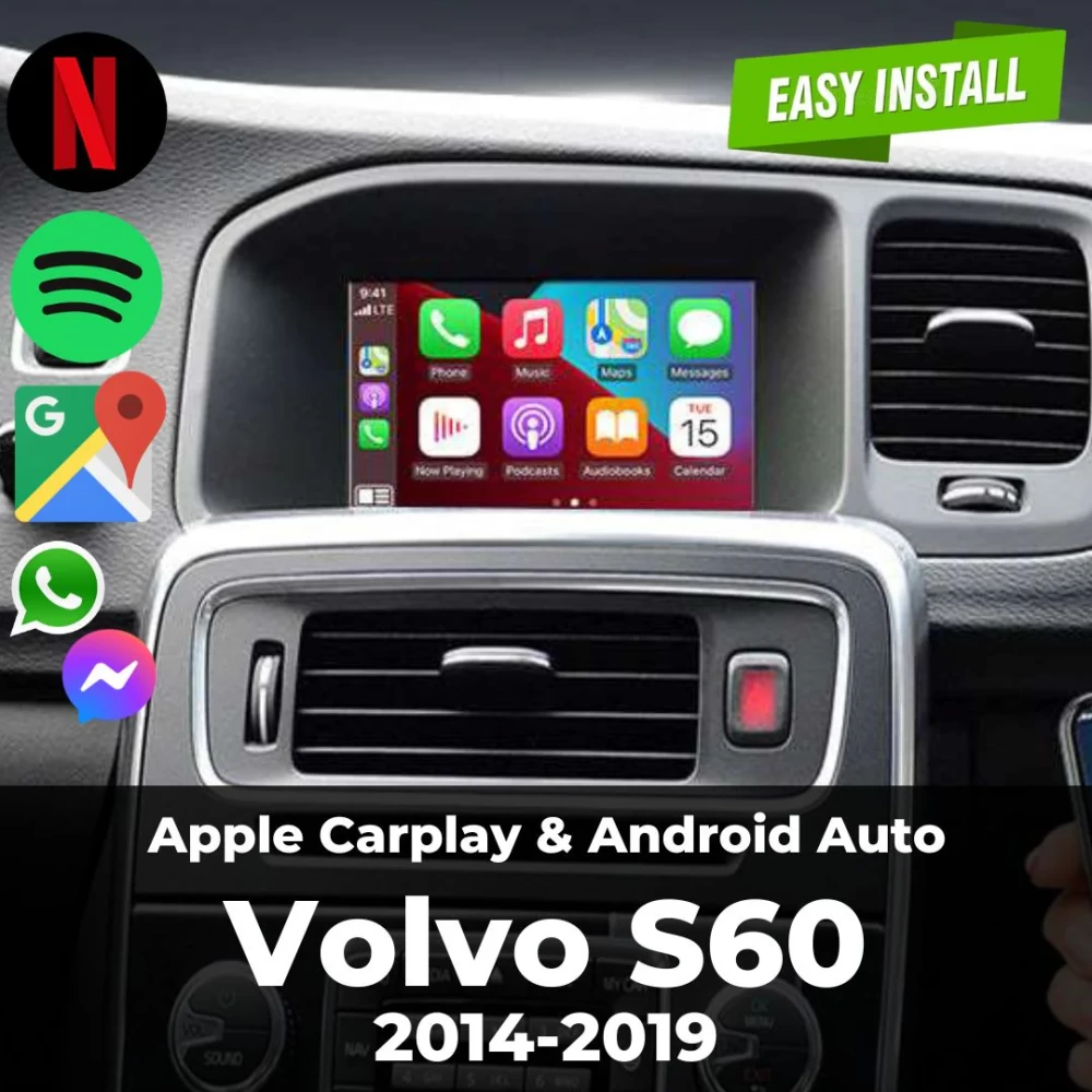 Volvo S60 Apple Carplay ve Android Upgrade Modül 2014-2019
