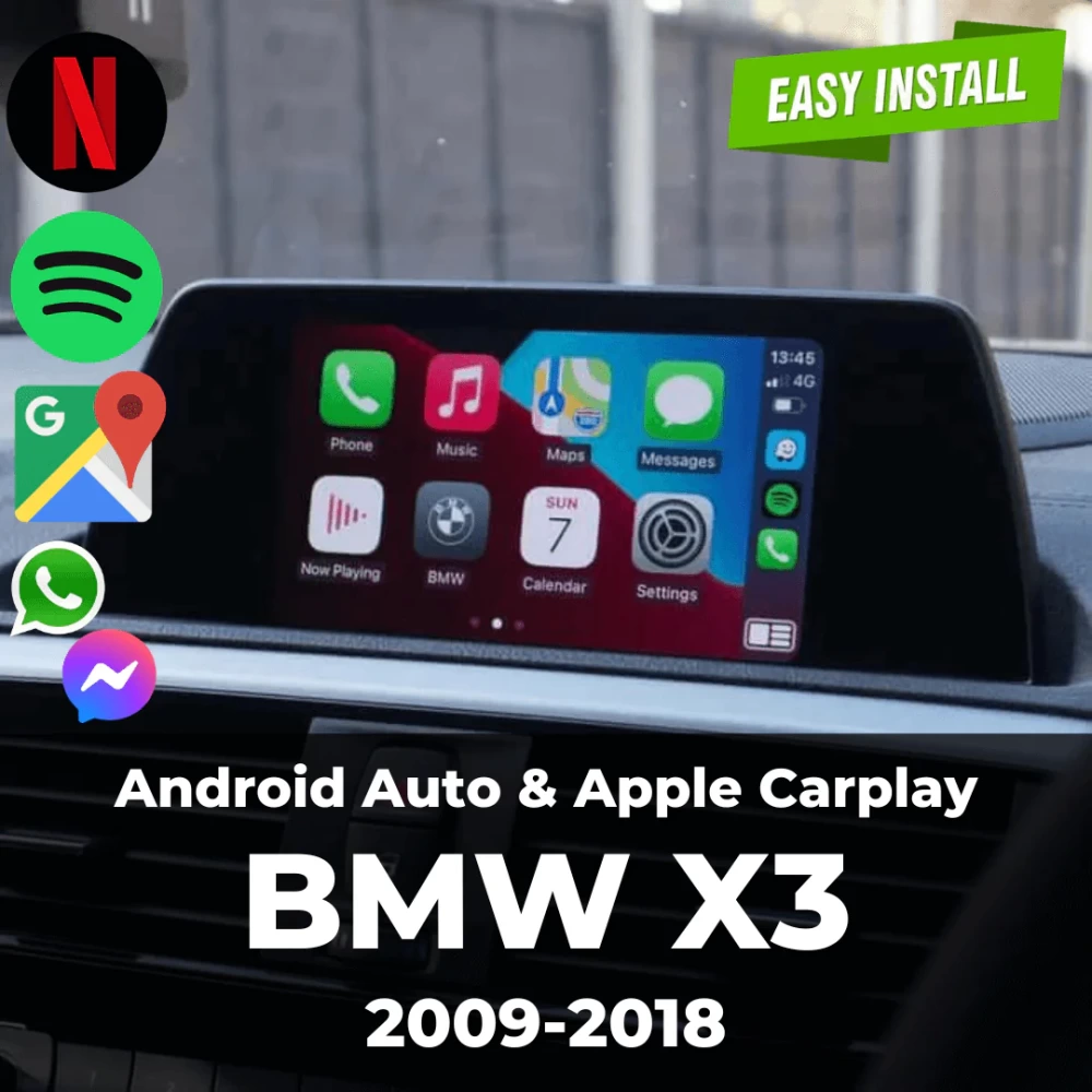 BMW X3 Apple Carplay ve Android Upgrade Modül 2009-2018