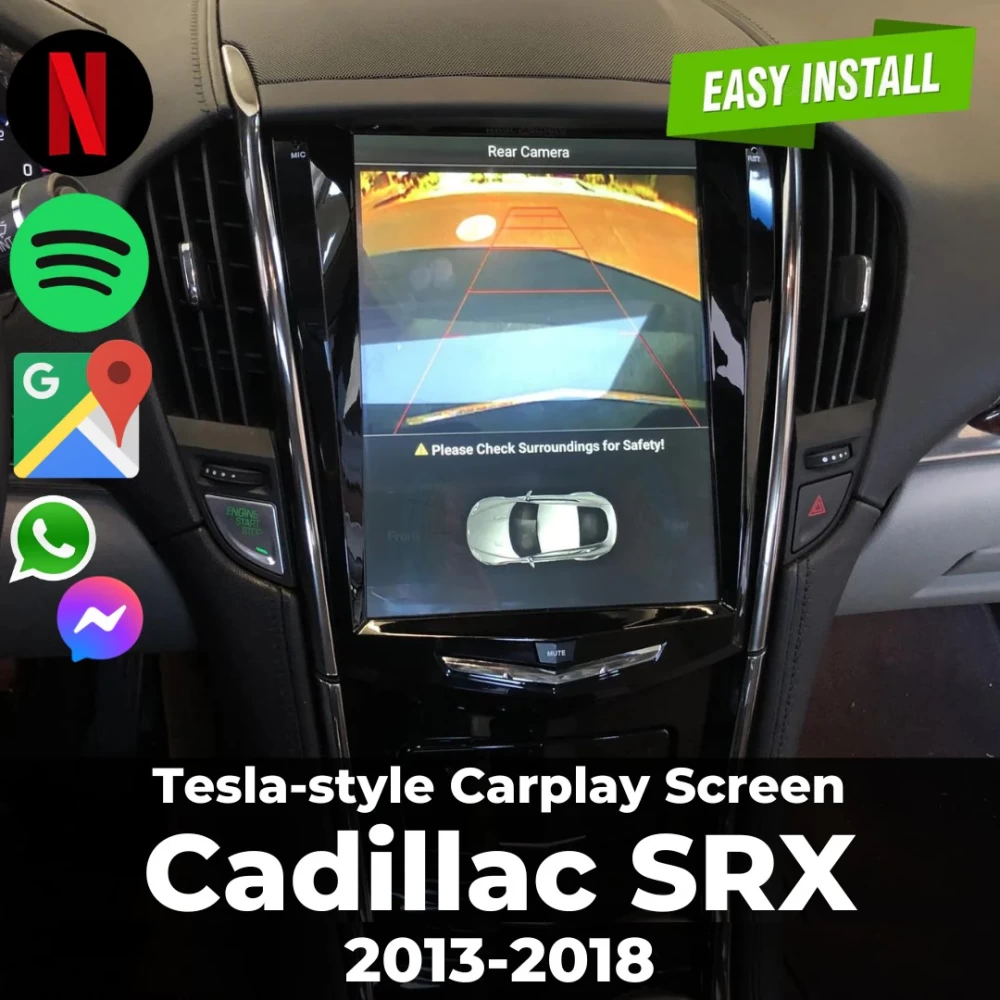 Cadillac SRX Tesla Ekran 2013-2018