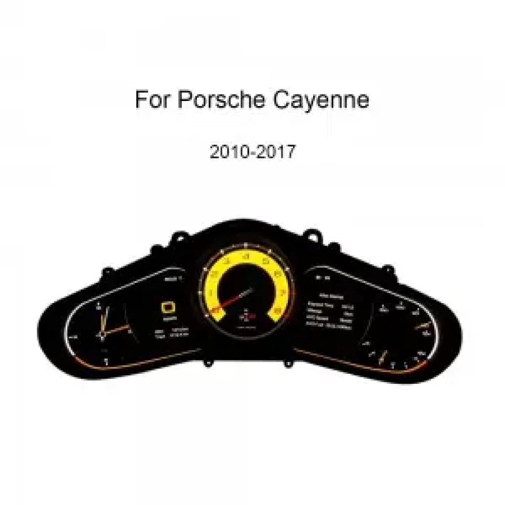 Porsche Cayenne 12.3 inch Dijital Gösterge Paneli / Full LCD Hız Göstergesi 2010-2017