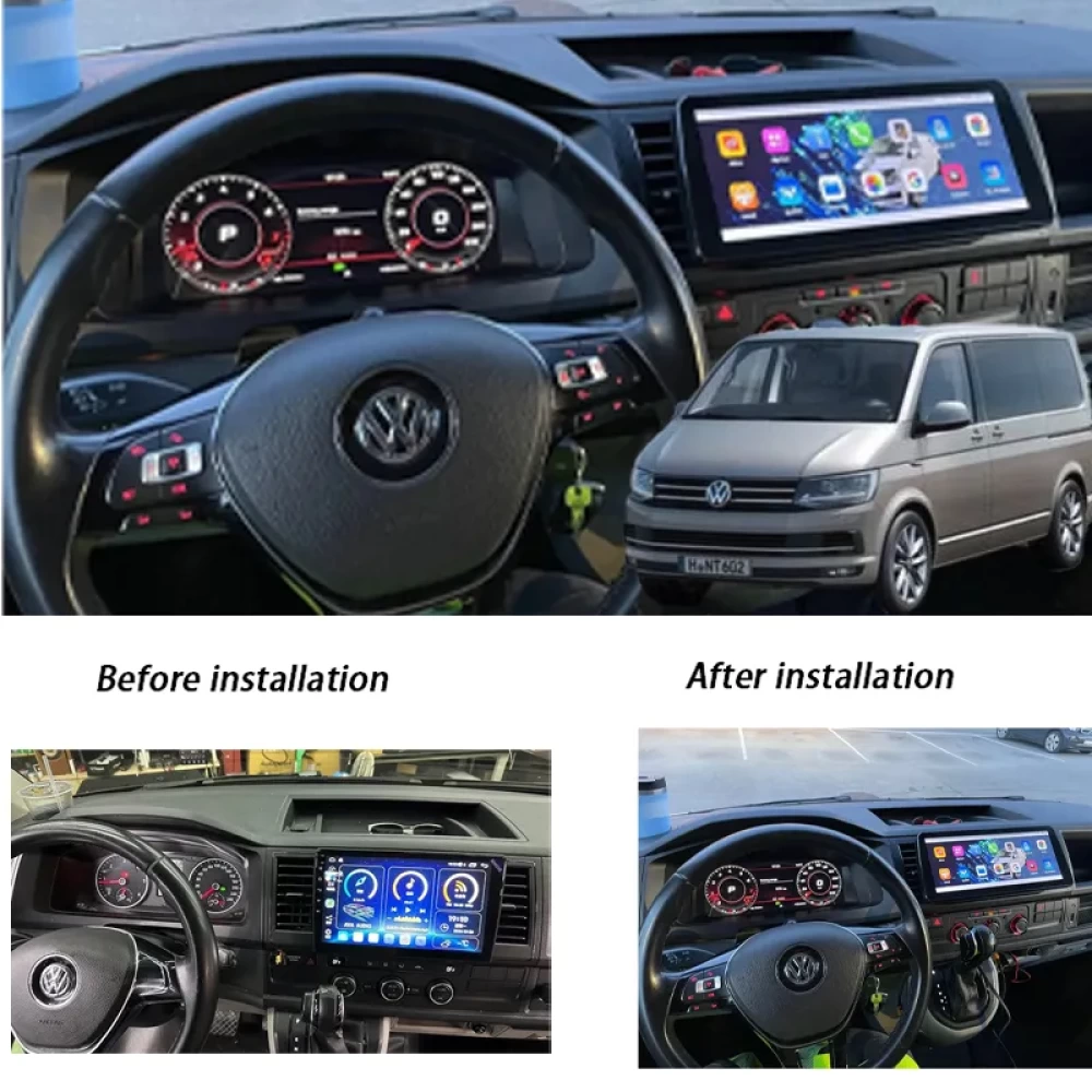 Volkswagen Multivan T6 Dijital Gösterge Paneli (2015–2022)