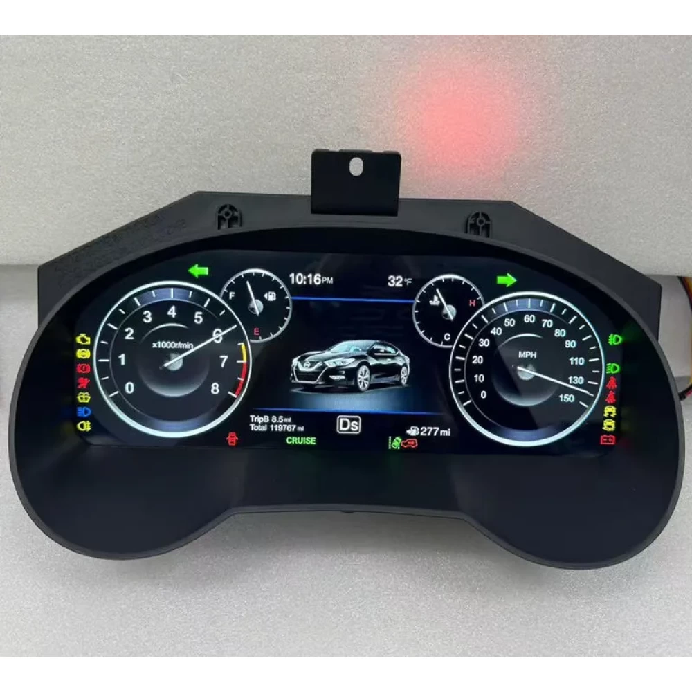 Nissan X-Trail, Qashqai, Pathfinder, Teana ve Murano İçin Dijital Hayalet Ekran Gösterge Paneli