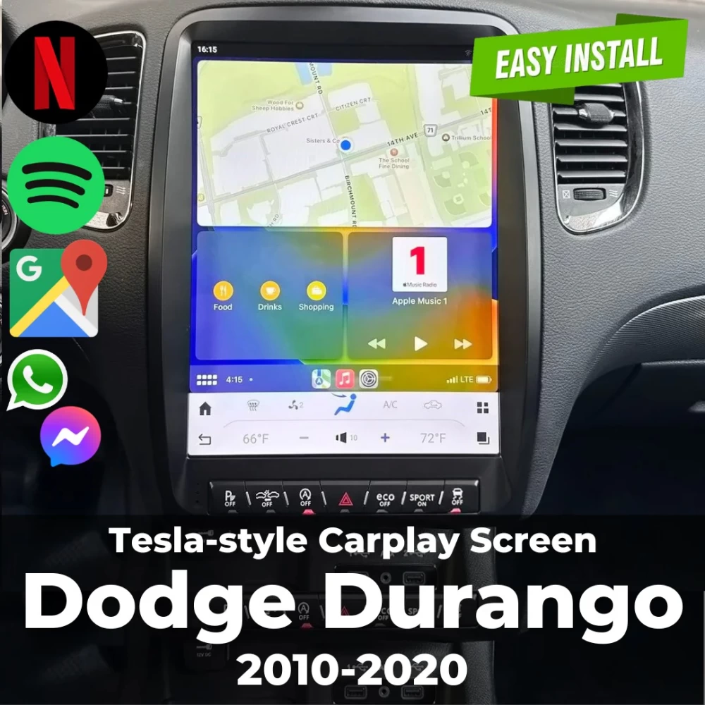 Dodge Durango Tesla Ekran 2010-2020