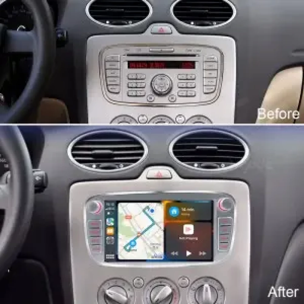 Ford Focus 7 inch - CarPlay - Android - GPS Navigasyon - Multimedya Ekran 2013-2016