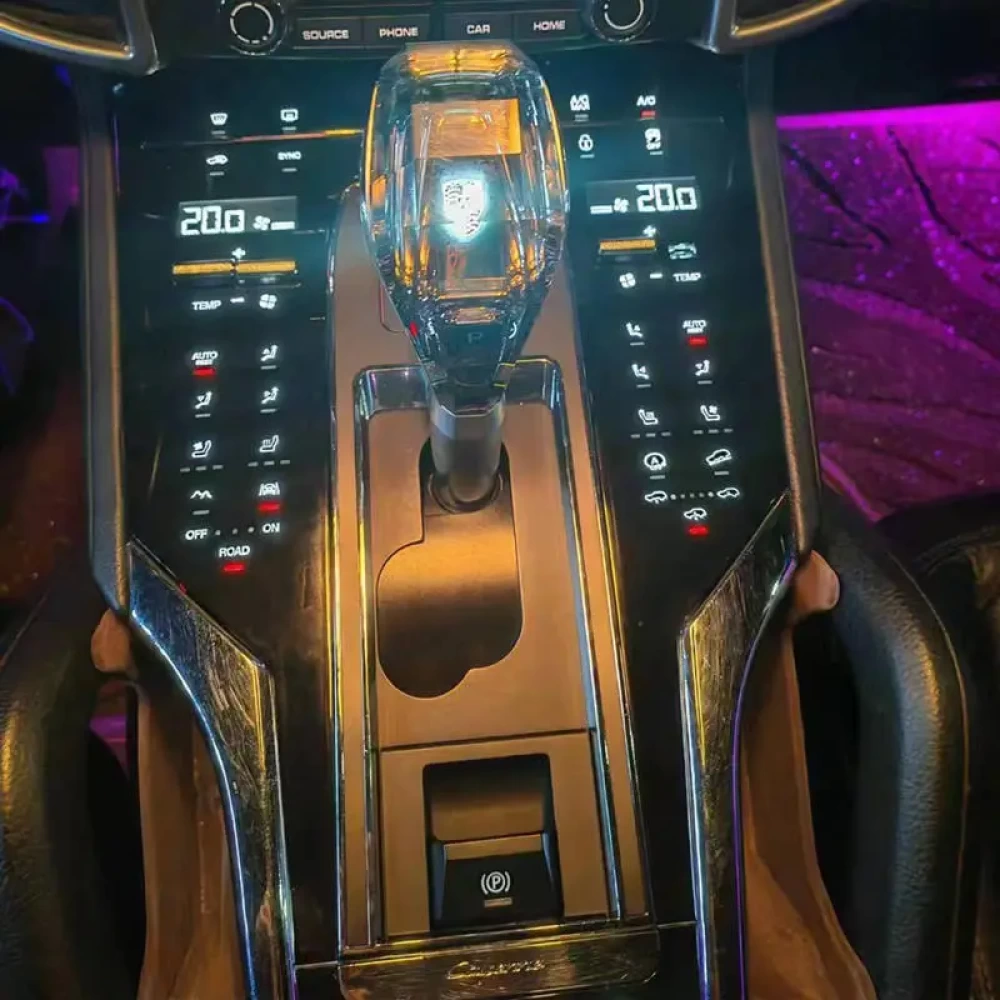 Porsche Cayenne (2010-2017) İçin Dokunmatik Klima ve Orta Konsol Kontrol Paneli Yükseltme Kiti