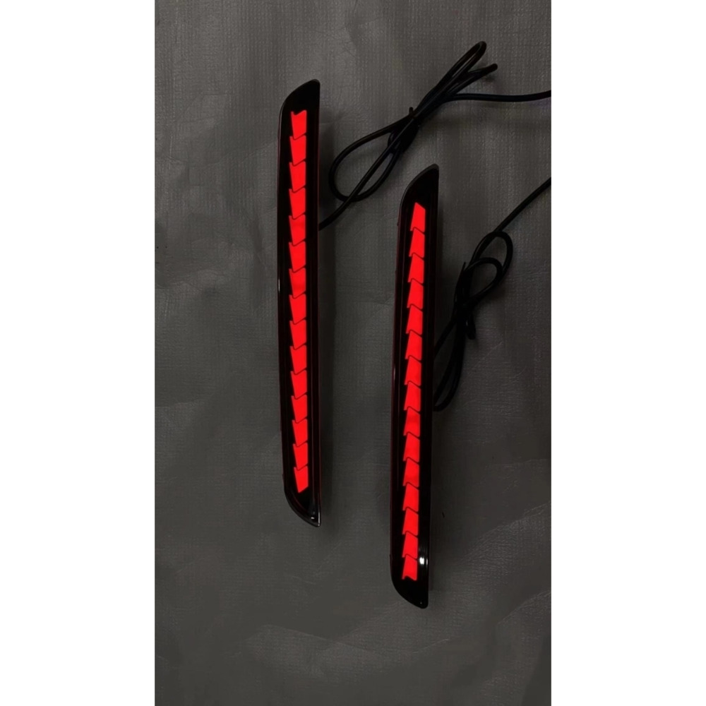 2022 CIVIC IÇIN ARKA TAMPON SIS LEDI - SMOKE Uyumlu