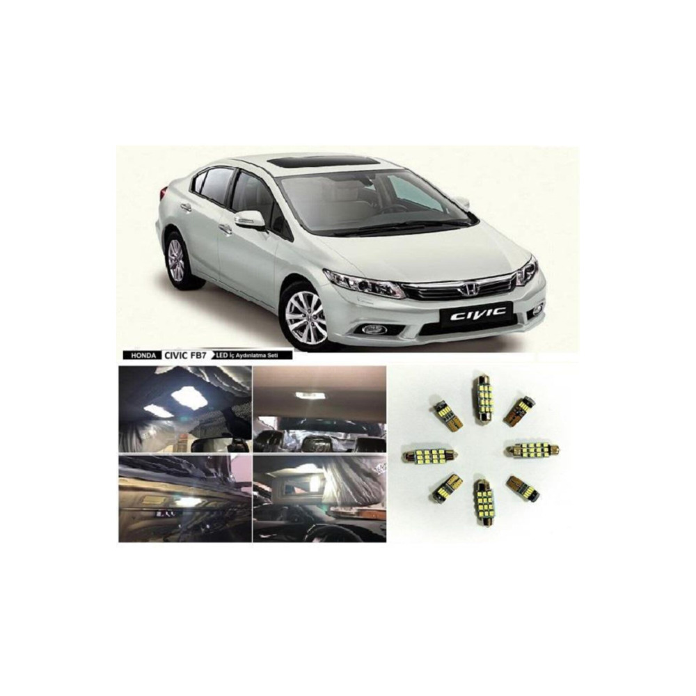 Honda Civic İçin Uyumlu Fb7 İç Aydınlatma Takımı