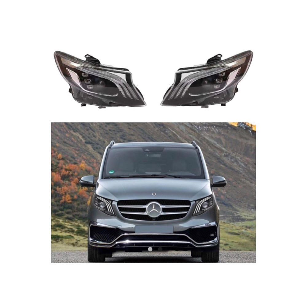 W447 Vito Maybach 3 Led Far Takımı