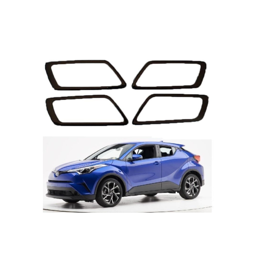 TOYOTA C-HR İçin Uyumlu  İÇ KAPI AÇMA KOLU TİYANYUM SİYAH || C-HR - CHR - CH-R