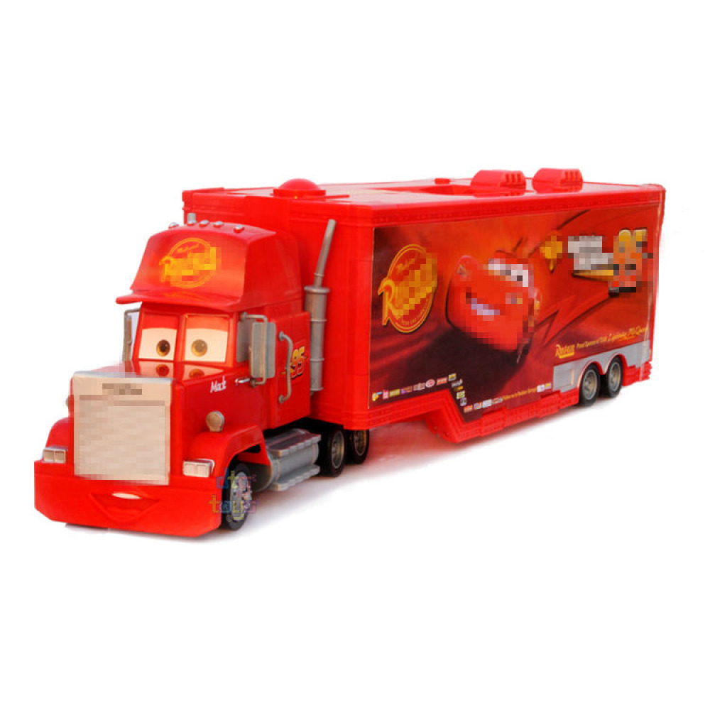 Diecast Dev Kırmızı Çekici - Extra-Large Boyut Metal Lojistik Aracı Cars