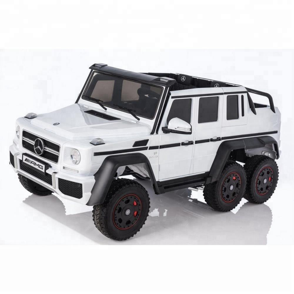 G63-V8 BiTurbo 12V - Panamericana Izgaralı, Yan Egzozlu, 12V Çift Motorlu ve Lisanslı Akülü G-Serisi