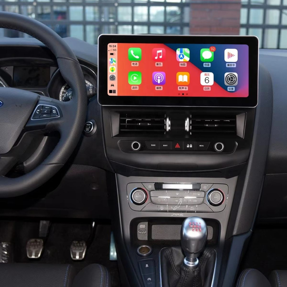 Ford Focus 12.3 inch Android 14 - CarPlay - Android - GPS Navigasyon - Multimedya Ekran 2012-2015