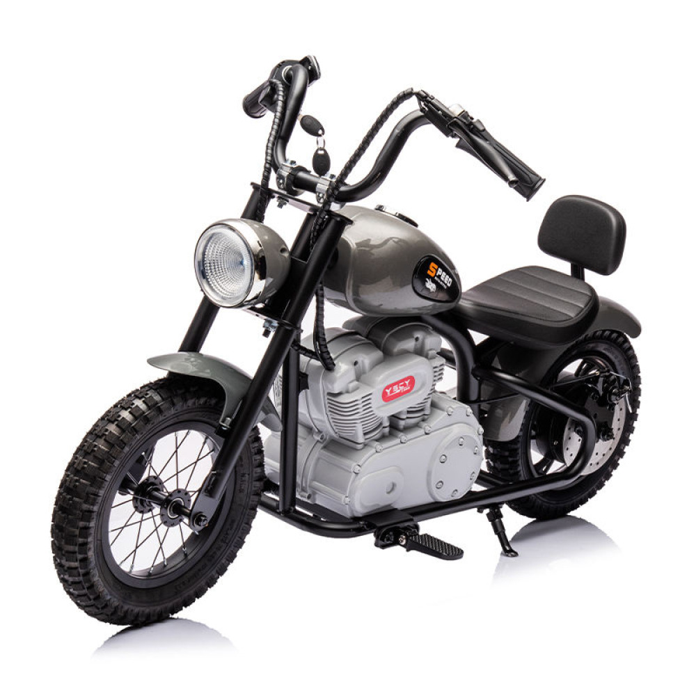Midnight-Cruiser 24V - Yüksek Voltajlı, Bobber Tarzı, Şehirli Chopper