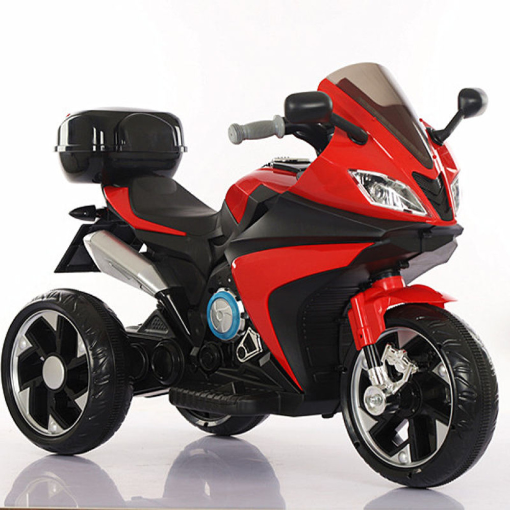 Strada-Adventure 12V - Yüksek Camlı, Gagal Tasarımlı, Üç Tekerlekli ve 12V Çift Motorlu Akülü Motor