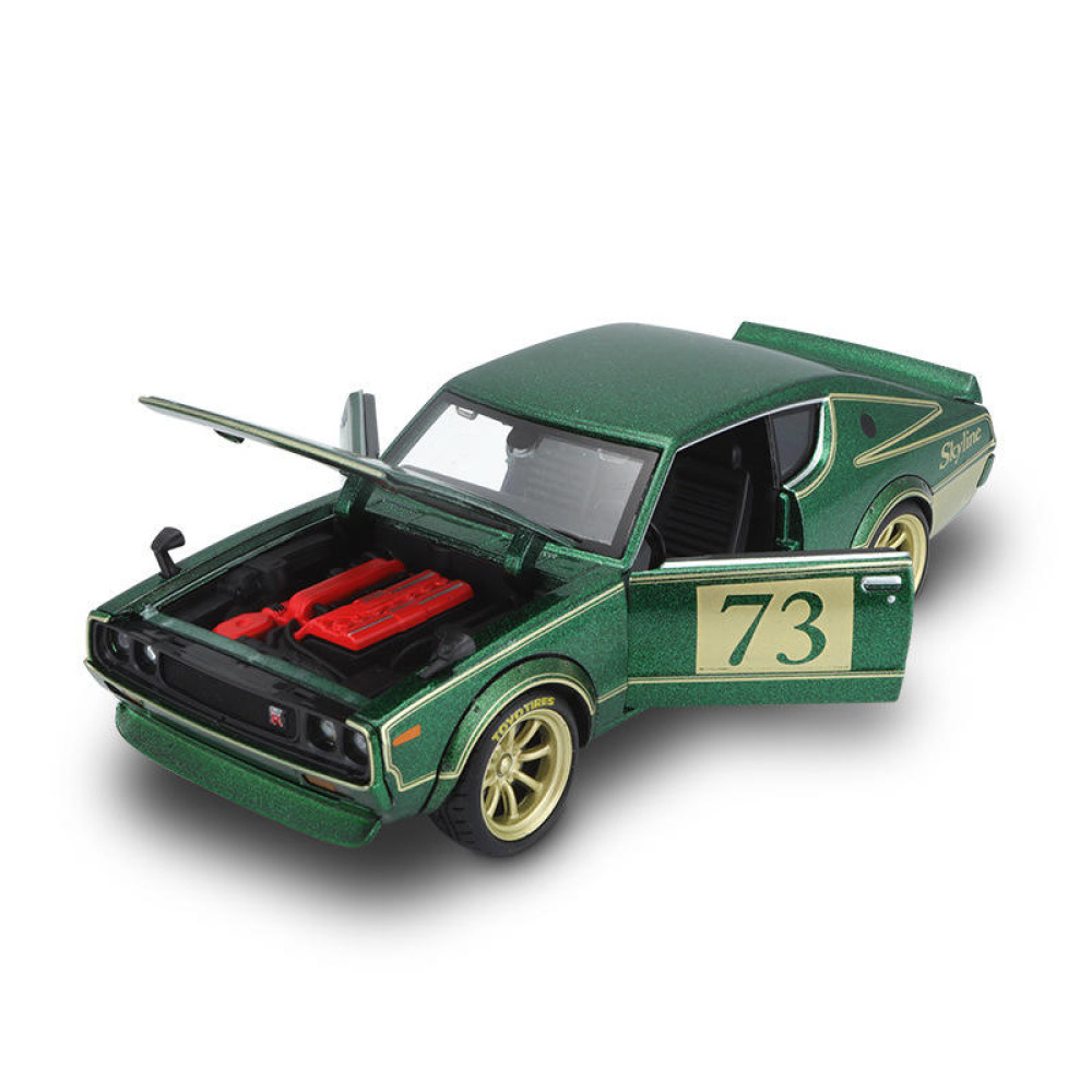 Maisto 1/24 Nissan Skyline 2000GT-R (KPGC10) Diecast Safkan JDM Ruhu ve Pistlerin Nostaljik Hakimi