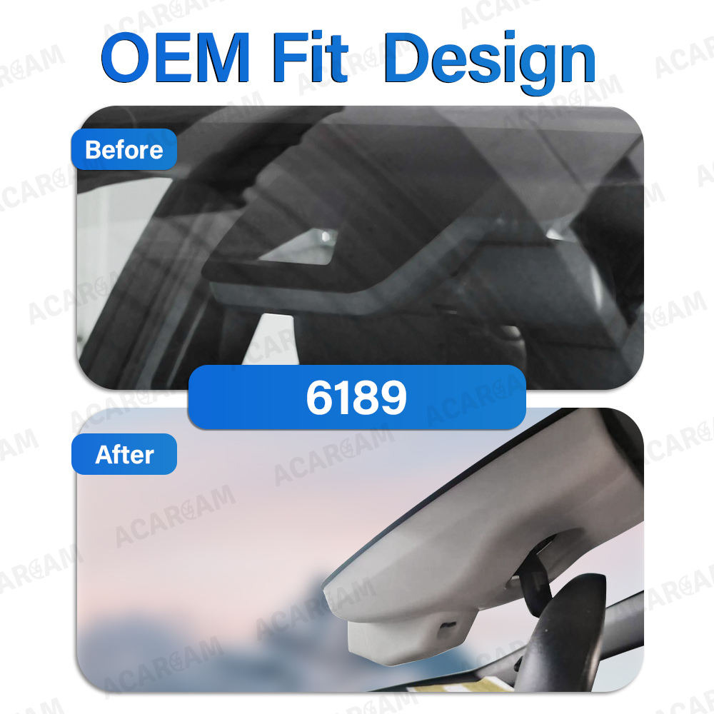 Toyota Avalon İçin 4K UHD Çift Lensli GPS Destekli Dash Cam