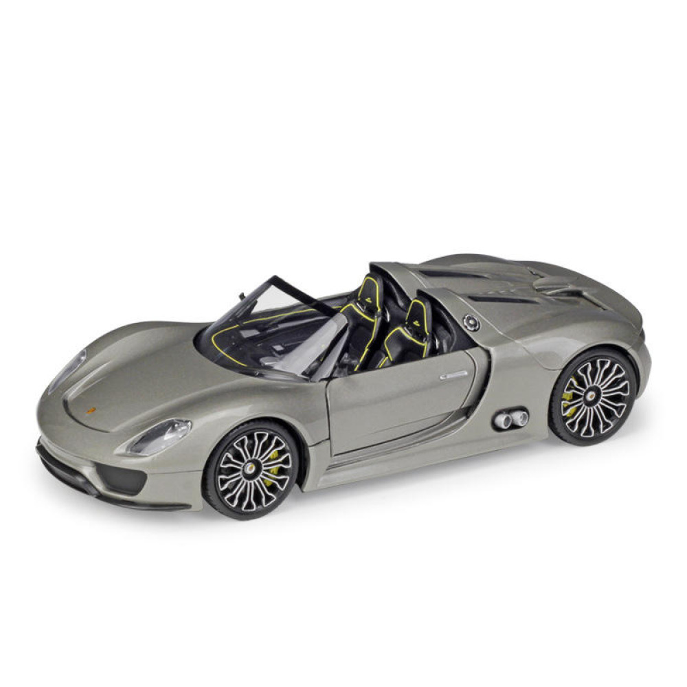 Welly 1/24 Porsche 918 Spyder Concept Diecast Hibrit Teknolojisinin ve Geleceğin Hız Limiti