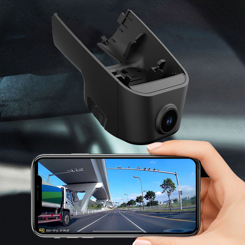 Buick VELITE 6 Modele Özel 4K Çift Lensli Gizli Dash Cam