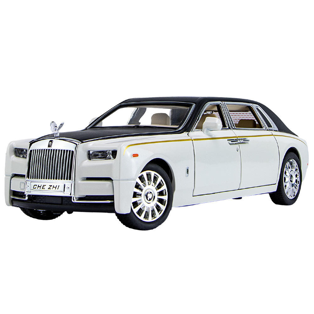 CHEZHI 1/24 Rolls-Royce Phantom – Ultra Lüksün ve Metalik Prestijin Zirvesi Diecast Koleksiyonunuzda