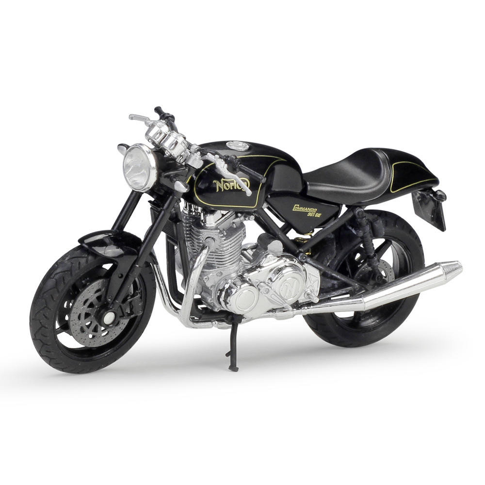 Welly 1/18 Norton Commando 961 SE Diecast İngiliz Asaletinin Modern Klasik Şaheseri